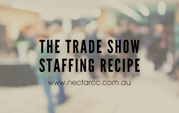 The Trade Show Staffing Recipe