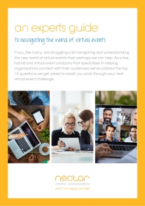 experts guide virtual events